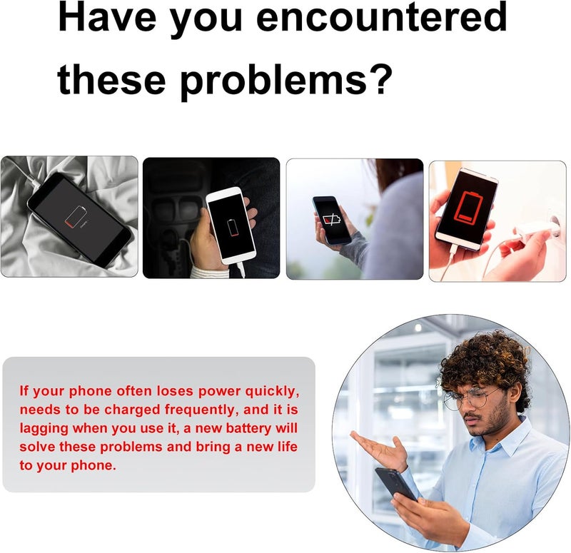 MAXSHARKS New Upgraded Battery for Pixel 6 Pro, G63QN Replacement Battery Compatible with Pixel 6 Pro GLUOG, G8VOU, GF5KQ, with Repair Tools & Instruction - Image 2